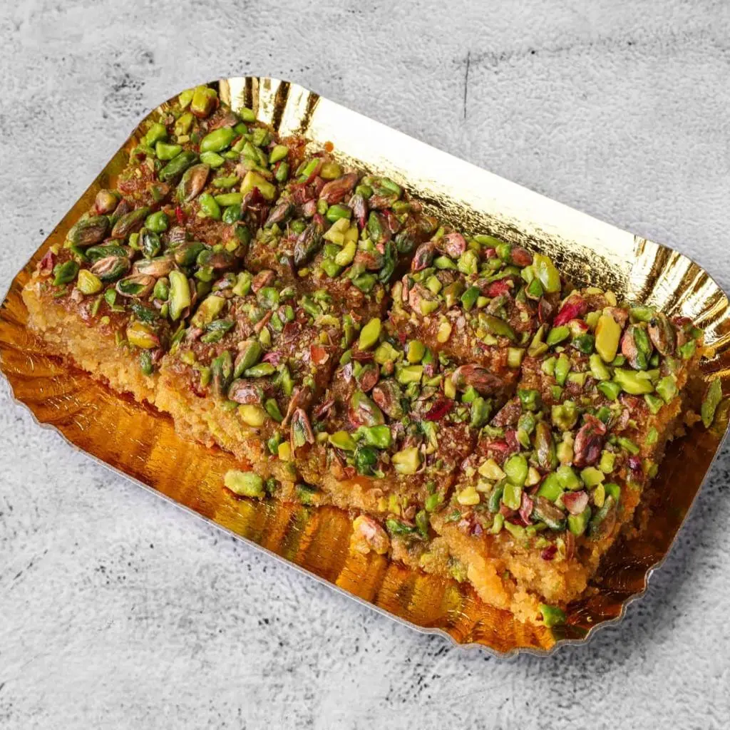 Mixed Nuts Basbousa
